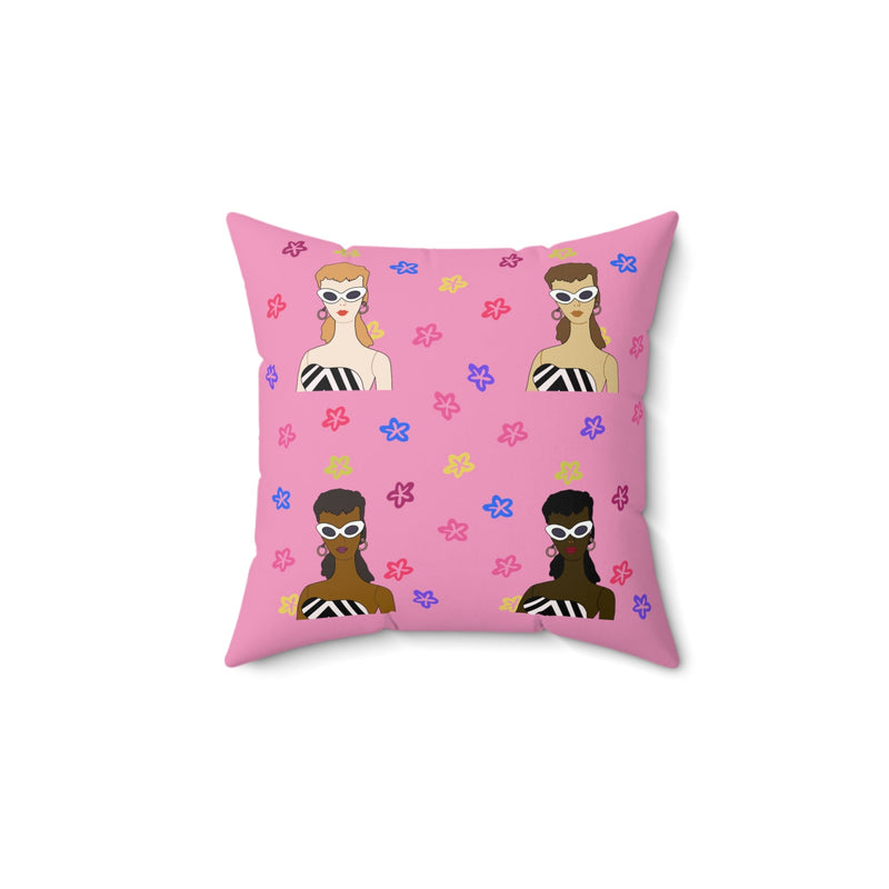 Barbie - Spun Polyester Square Pillow