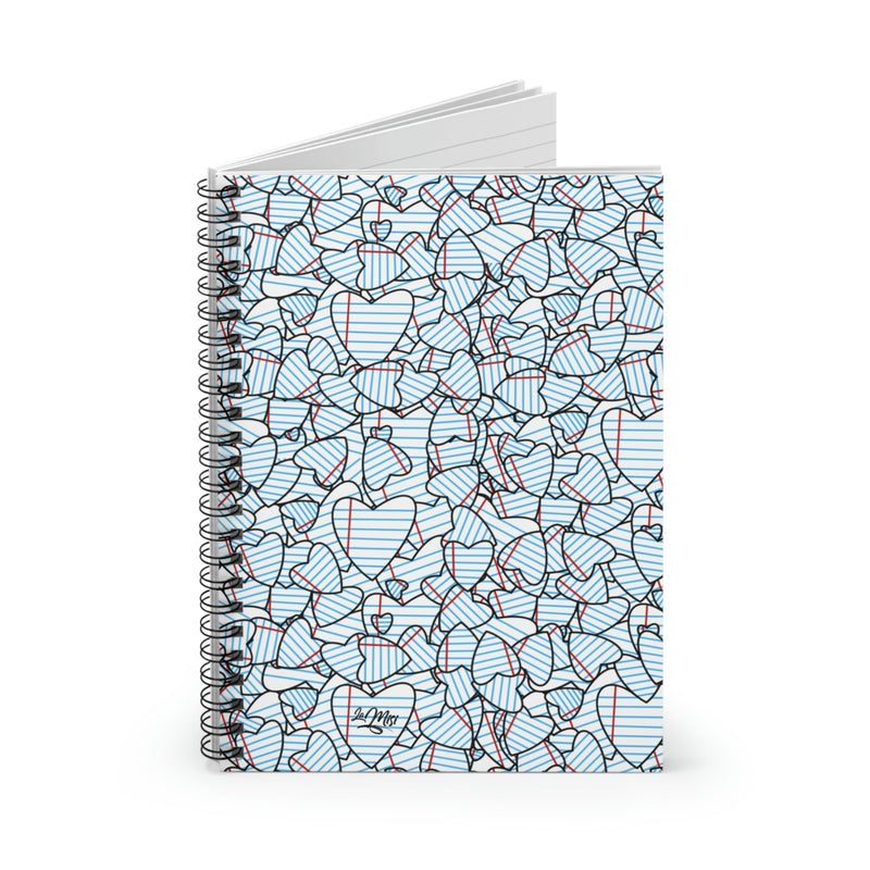 All Over Paper - Spiral Notebook - Ruled Line