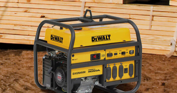 DeWALT DXGN4500 - 4,500-Watt Gas Powered Generador Portátil