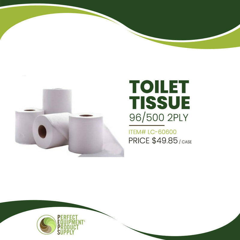 Toilet tissue 96/500 2ply